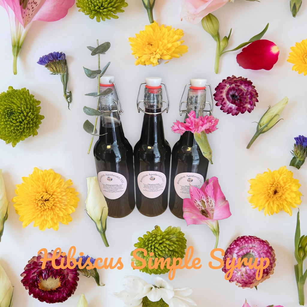 Hibiscus Simple Syrup