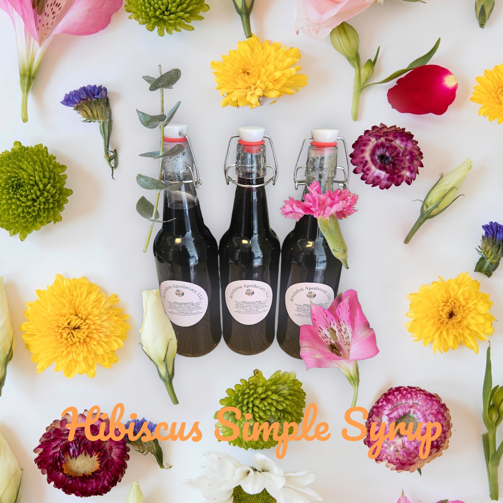 Hibiscus Simple Syrup