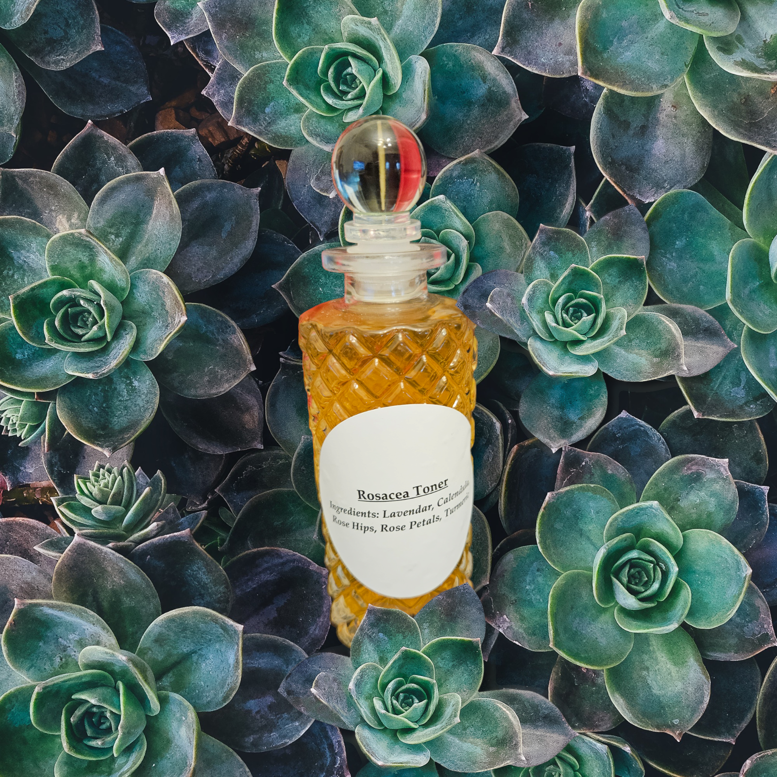 All Natural Herbal Rosacea Toner