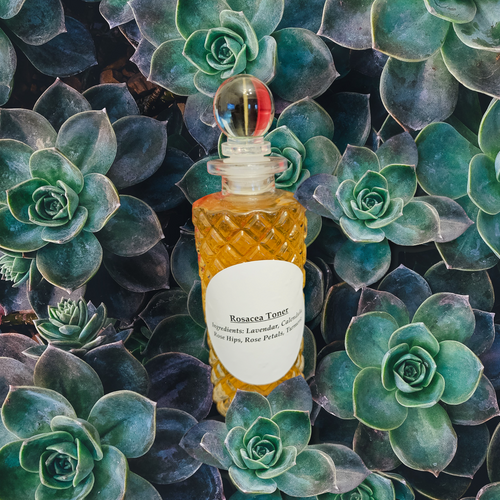 All Natural Herbal Rosacea Toner