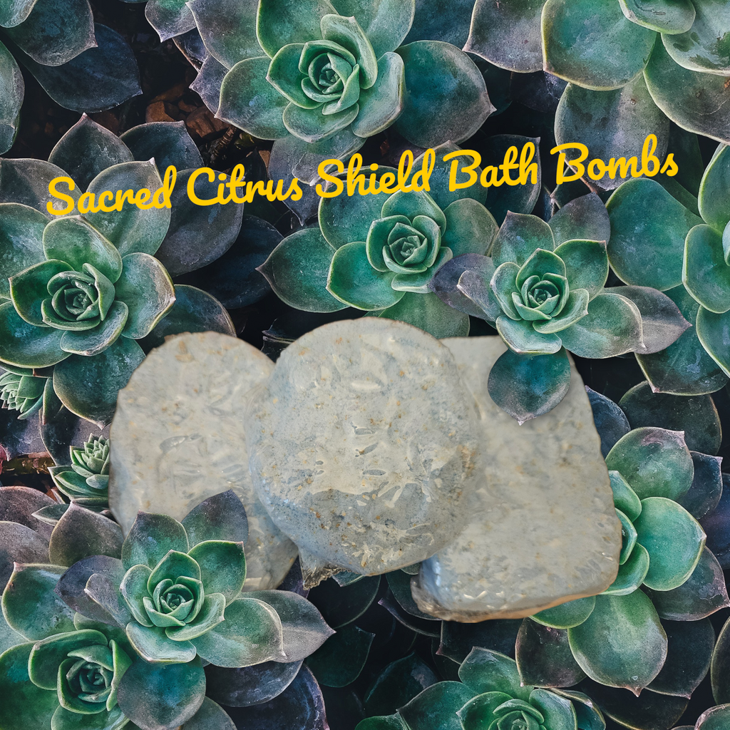 Sacred Citrus Shield Bath Bombs