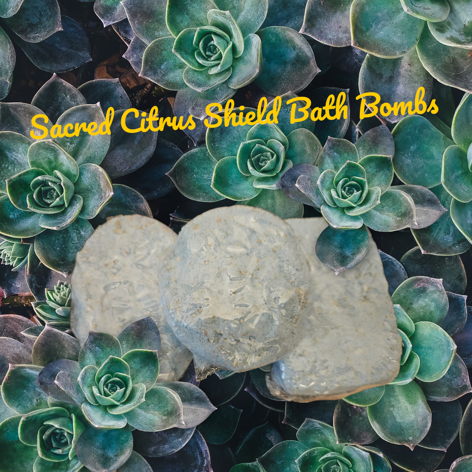 Sacred Citrus Shield Bath Bombs