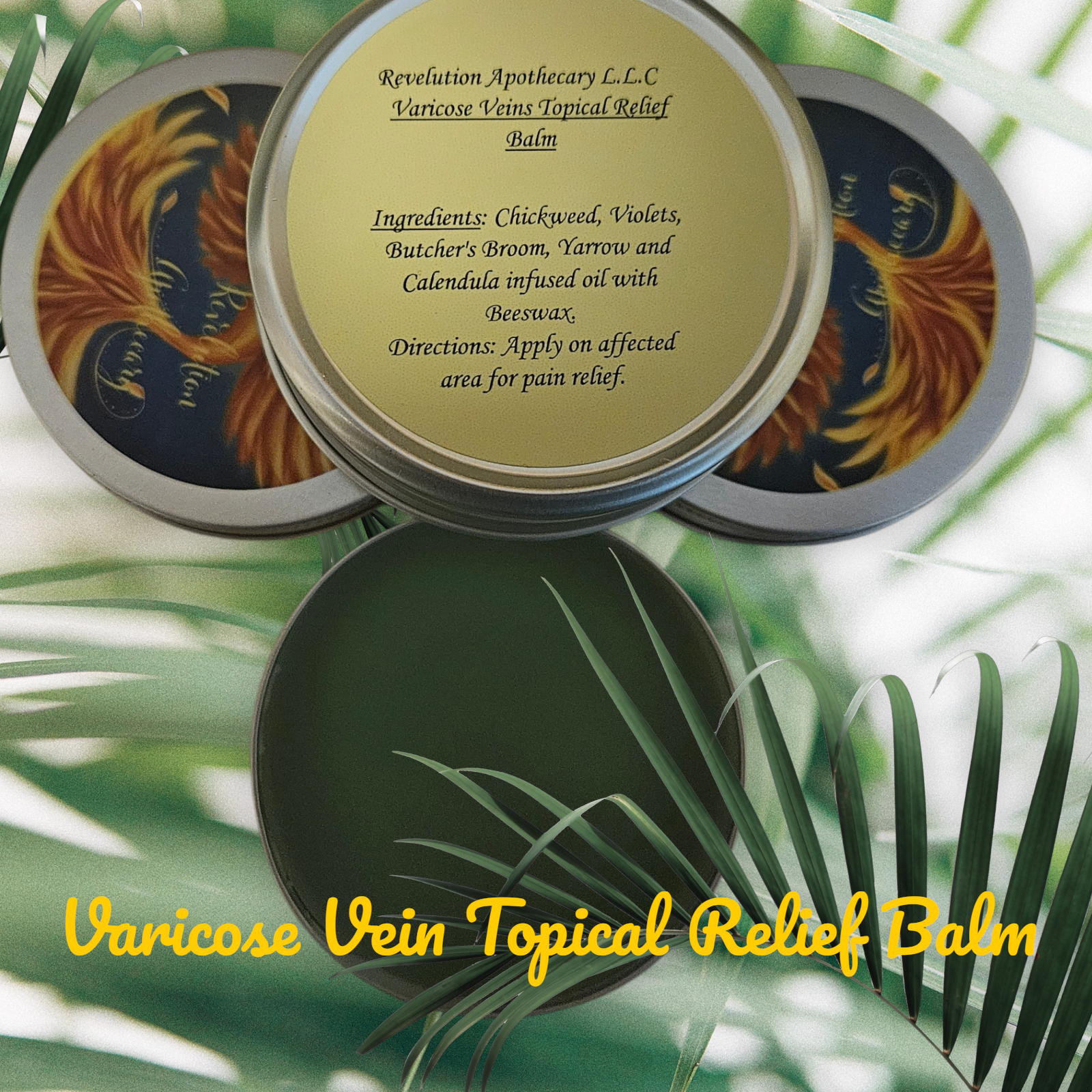 Varicose Vein Pain Relief Balm
